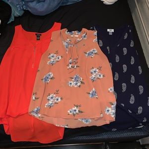 Sleeveless Blouse Bundle